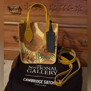 NWT The Cambridge Satchel Company x The National Gallery Van Gogh Mini Tote